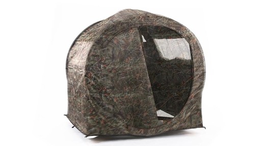 Guide Gear Hay Bale Archery Blind 360 View - image 5 from the video