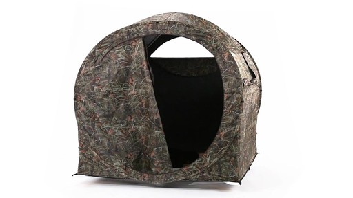 Guide Gear Hay Bale Archery Blind 360 View - image 6 from the video