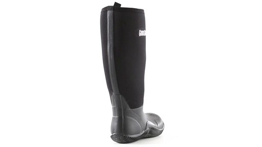 Guide Gear Men's High Bogger Waterproof Rubber Boots 360 View - image 2 from the video