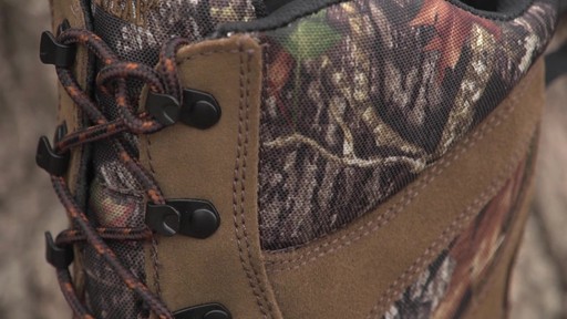 Guide Gear Giant Timber II Men's 1400 Gram Insulated Hunting Boots Waterproof Mossy Oak - image 4 from the video