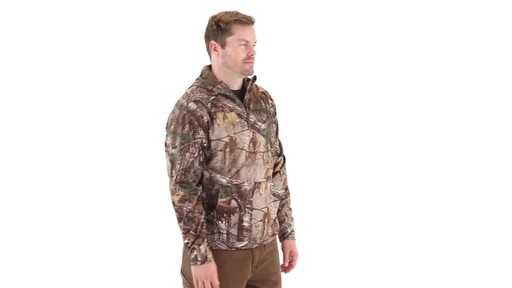 Guide Gear Men's Scent Control Quarter-Zip Hoodie 360 View - image 1 from the video