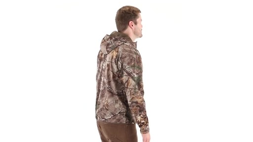 Guide Gear Men's Scent Control Quarter-Zip Hoodie 360 View - image 2 from the video