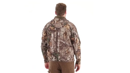 Guide Gear Men's Scent Control Quarter-Zip Hoodie 360 View - image 3 from the video