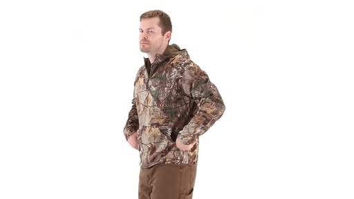 Guide Gear Men's Scent Control Quarter-Zip Hoodie 360 View - image 5 from the video