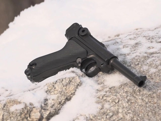 Umarex® Legends Luger P08 .177 cal. CO2 Air Pistol - image 10 from the video