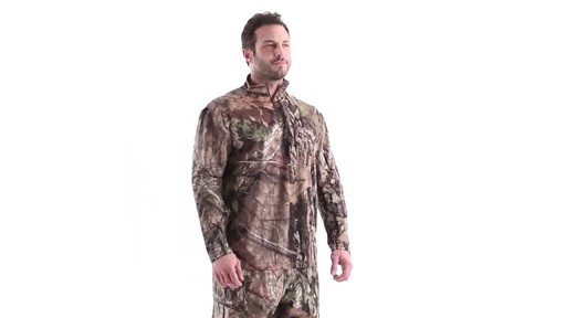 Guide Gear Men's Performance Hunting Long-Sleeve Quarter-Zip Shirt 360 View - image 1 from the video