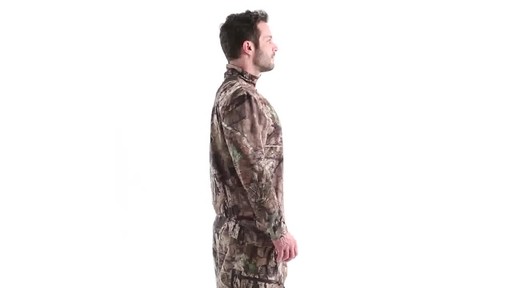 Guide Gear Men's Performance Hunting Long-Sleeve Quarter-Zip Shirt 360 View - image 3 from the video