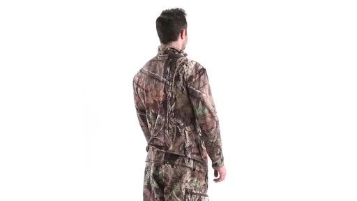 Guide Gear Men's Performance Hunting Long-Sleeve Quarter-Zip Shirt 360 View - image 4 from the video