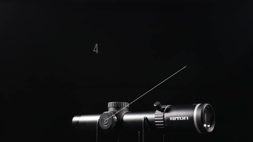 Riton X3 Tactix 1-8x24mm Rifle Scope Illuminated OT Reticle - image 8 from the video
