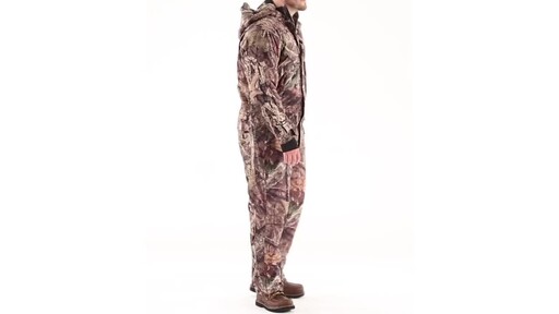 Guide Gear Men's Guide Dry Hunt Coveralls Waterproof Insulated 360 View - image 2 from the video