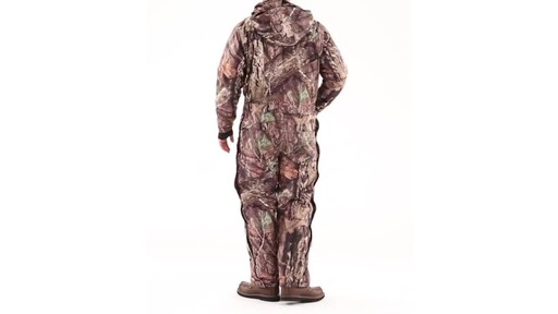 Guide Gear Men's Guide Dry Hunt Coveralls Waterproof Insulated 360 View - image 7 from the video