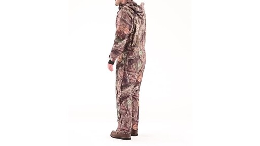 Guide Gear Men's Guide Dry Hunt Coveralls Waterproof Insulated 360 View - image 8 from the video