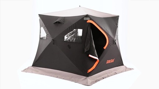 Guide Gear 6' x 6' Insulated Ice Fishing Shelter 360 View - image 1 from the video