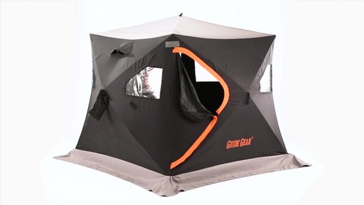 Guide Gear 6' x 6' Insulated Ice Fishing Shelter 360 View - image 6 from the video