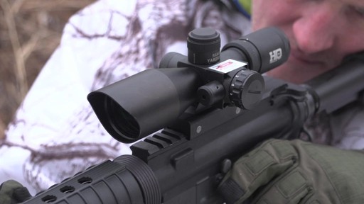 HQ ISSUE 2.5-10x40mm Red Laser Scope - image 5 from the video