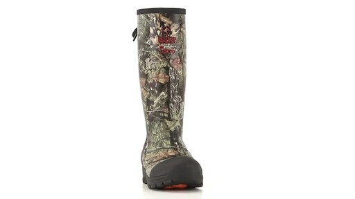 Guide Gear Men's Ankle Fit Insulated Rubber Boots 1600 Gram 360 View - image 7 from the video