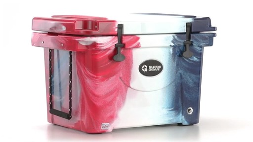 Buyer's Club Exclusive Guide Gear Limited Edition AmeriCooler 60 Quart 360 View - image 2 from the video