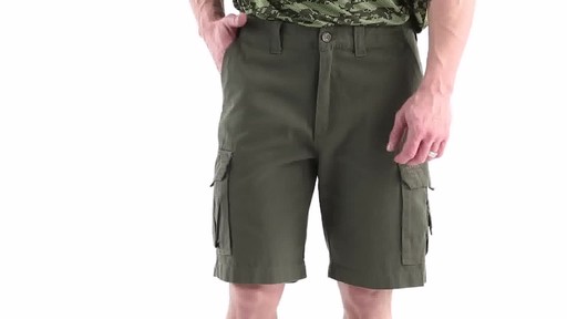 Guide Gear Men's Outdoor Cargo Shorts 360 View - image 9 from the video