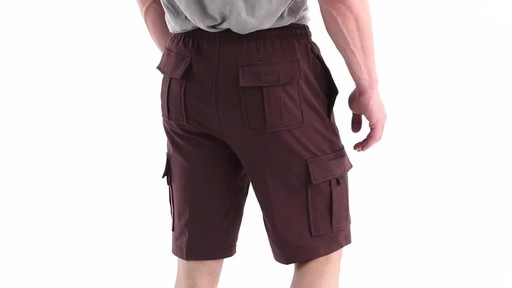 Guide Gear Men's Knit Cargo Shorts 360 View - image 4 from the video