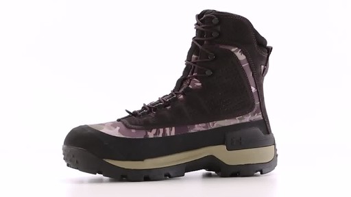 Under Armour Men's Brow Tine 2.0 Waterproof Insulated Hunting Boots 800 gram - image 8 from the video
