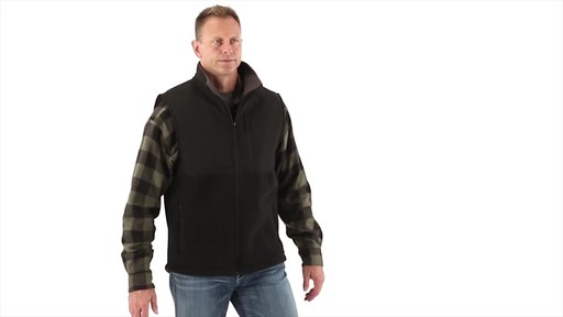 Guide Gear Men's Burly Fleece Vest 360 View - image 1 from the video