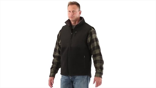 Guide Gear Men's Burly Fleece Vest 360 View - image 10 from the video