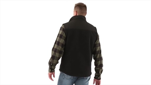 Guide Gear Men's Burly Fleece Vest 360 View - image 6 from the video