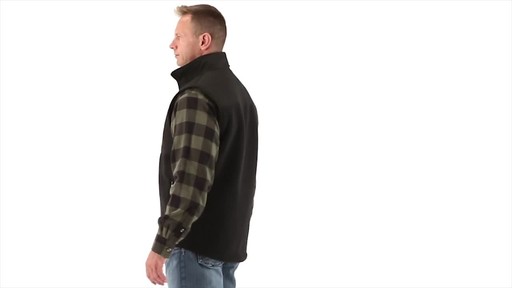 Guide Gear Men's Burly Fleece Vest 360 View - image 8 from the video