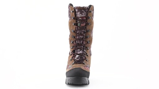 Guide Gear Giant Timber II Men's 1400 Gram Insulated Waterproof Hunting Boots Mossy Oak 360 View - image 10 from the video