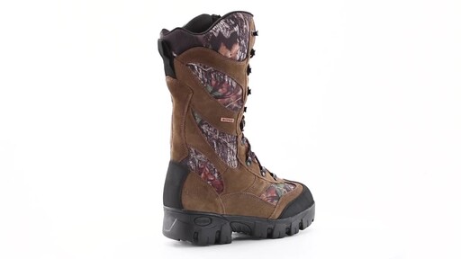 Guide Gear Giant Timber II Men's 1400 Gram Insulated Waterproof Hunting Boots Mossy Oak 360 View - image 3 from the video