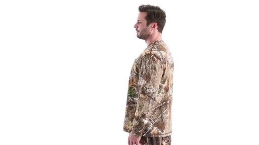 Guide Gear Men's 3T Camo Hunting Shirt Long-Sleeve 360 View - image 7 from the video