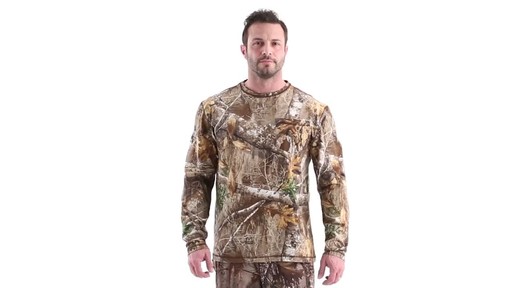 Guide Gear Men's 3T Camo Hunting Shirt Long-Sleeve 360 View - image 9 from the video