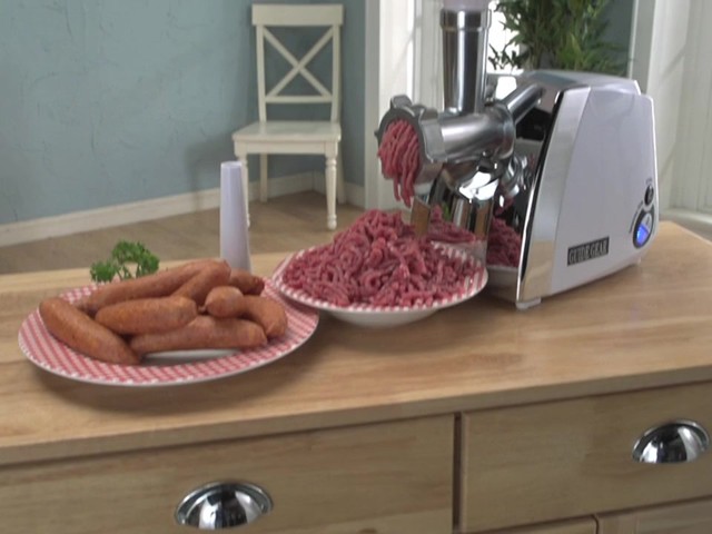 Guide Gear® 650W Electric Meat Grinder - image 10 from the video