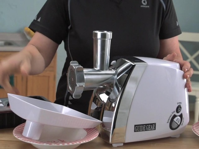 Guide Gear® 650W Electric Meat Grinder - image 2 from the video