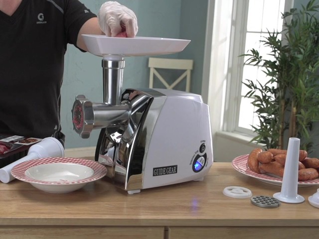 Guide Gear® 650W Electric Meat Grinder - image 7 from the video