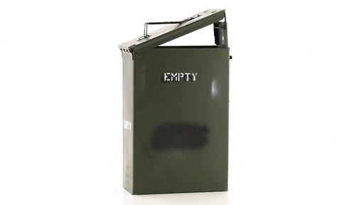 US MIL PA70 60MM AMMO CAN USED 360 VIew - image 1 from the video