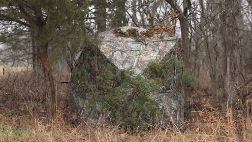 Ameristep Silent Brickhouse Ground Blind - image 9 from the video