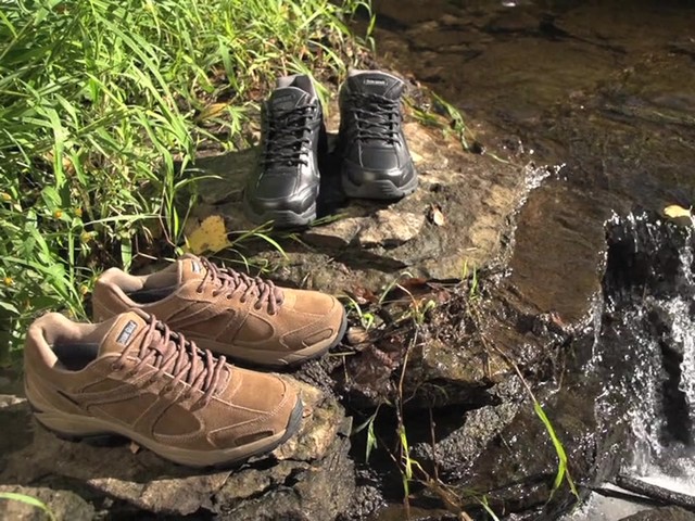 Men's Guide Gear® Waterproof Trail Walker Hiking Shoes - image 10 from the video