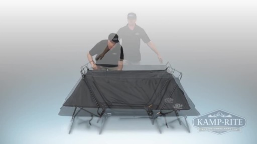 Kamp-Rite Double Tent Cot - image 6 from the video