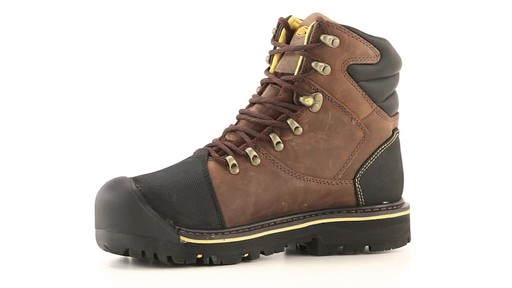 KEEN Utility Men's Milwaukee Waterproof Steel Toe Work Boots 360 View - image 4 from the video