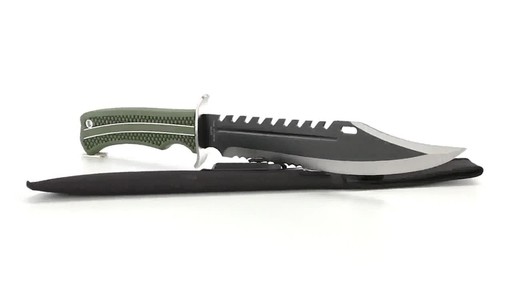 HQ ISSUE Freedom Tactical Bowie Knife 360 View - image 1 from the video