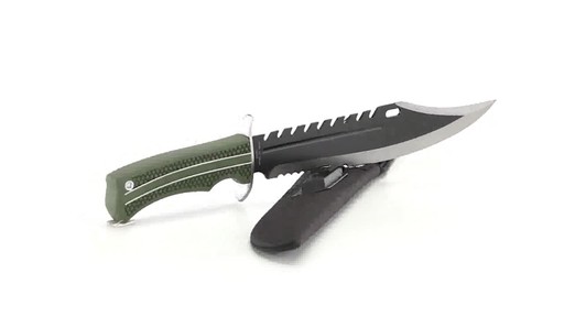 HQ ISSUE Freedom Tactical Bowie Knife 360 View - image 3 from the video