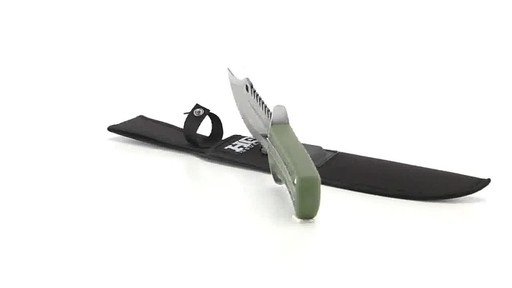 HQ ISSUE Freedom Tactical Bowie Knife 360 View - image 5 from the video