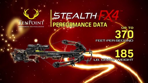 TenPoint Stealth FX4 ACUdraw Crossbow Package and Case - image 9 from the video