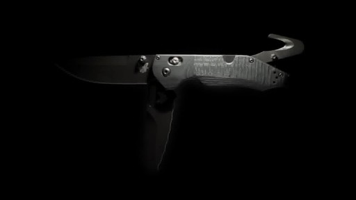 Benchmade 365 Outlast Option Lock Dual Blade Rescue Knife - image 1 from the video