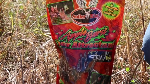 2-Pk. Antler King Apple Burst Whitetail Freaks Mineral Attractant - image 7 from the video