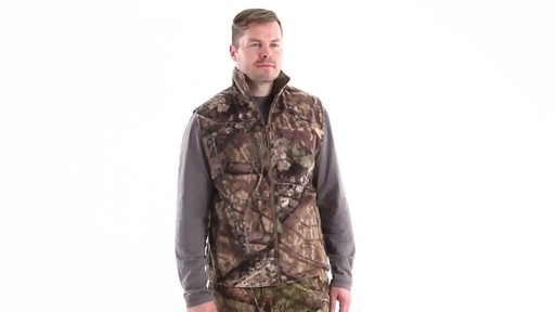 Guide Gear Men's Whist Hunting Vest with W3 Fleece 360 View - image 1 from the video