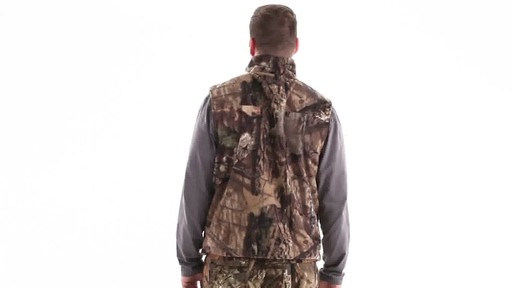 Guide Gear Men's Whist Hunting Vest with W3 Fleece 360 View - image 6 from the video