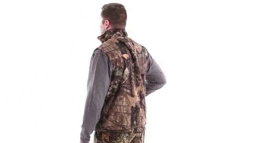 Guide Gear Men's Whist Hunting Vest with W3 Fleece 360 View - image 7 from the video