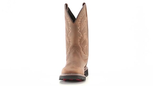 Guide Gear Men's Square Toe Pull-On Western Boots 360 View - image 2 from the video